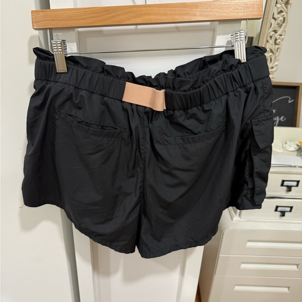 FP Movement Black Athletic Shorts with Elastic Waist - Picture 4 of 5